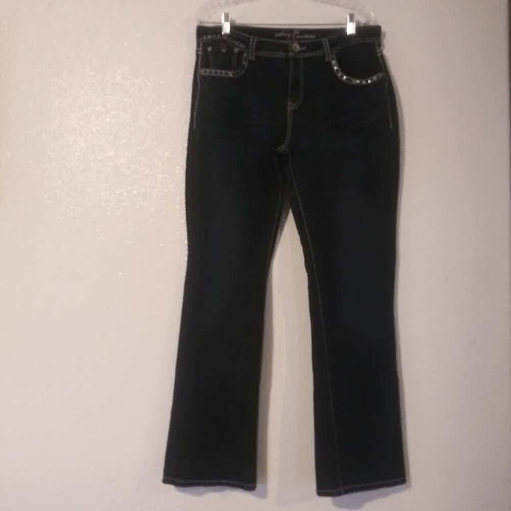 Sexy Couture women's size 15 dark wash denim